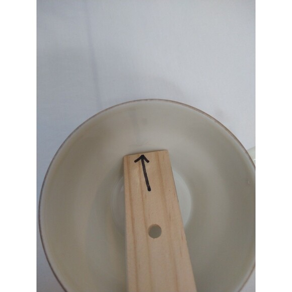 VTG Air France Pillivuyt? Porcelain Teacup and Saucer Ivory Cream with Gold Rim - Picture 8 of 14